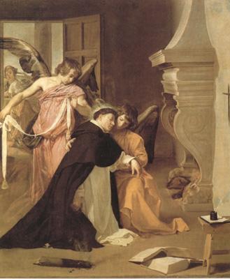 Diego Velazquez La Tentation de Saint Thomas d'Aquin (df02) oil painting image